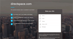 Desktop Screenshot of directspace.com